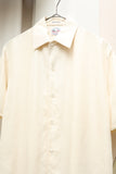60-70's European label - silk minimal shirt
