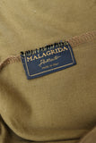 80's-90's European label - linen/cotton knit switching pullover shirt