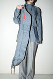 00's European label - gimmick technical jacket with detachable waist pouch