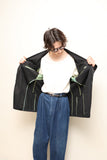 90's-00's European label - modal/cotton single jacket