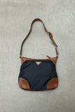 PRADA - nylon/leather combination bag