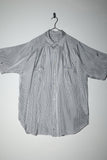 80's European label - viscose pleated body shirt