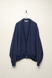 80-90's PANCALDI&B - silk cardigan essence blouson