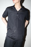 00's Helmut Lang - mesh polo shirt tops