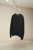 00's Salvatore Ferragamo - silk collarless pullover blouse