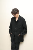 80's Benvenuto - cupro/linen coverall type spring jacket