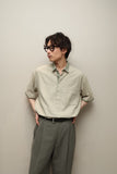 80-90's European label - cotton pullover shirt