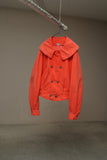 80's European label - french military essence cropped jacket