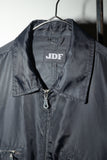 00's European label - nylon minimal boxy jacket
