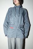 00's European label - gimmick technical jacket with detachable waist pouch