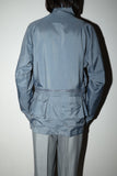 00's European label - gimmick technical jacket with detachable waist pouch