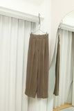 80's Giorgio Armani - acetate/rayon wide tuck trousers