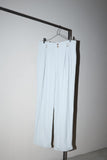80's European label - poly/nylon 2-tuck trousers