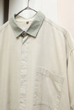 80-90's European label - cotton pullover shirt