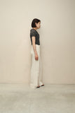 00's?? Chloé - cotton no tuck flare pants