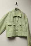 00's European label - ramie tracker type jacket