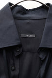 00's European label - glossy viscose shirt