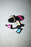 00's Divine Follie - color blocking sandals