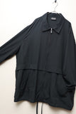 90-00's European label - oversized zip-up minimal jacket