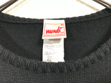 80's Mondi knit sweater with long rib