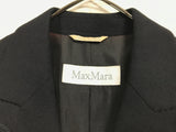 80's Max Mara wool double breasted tailored jacket