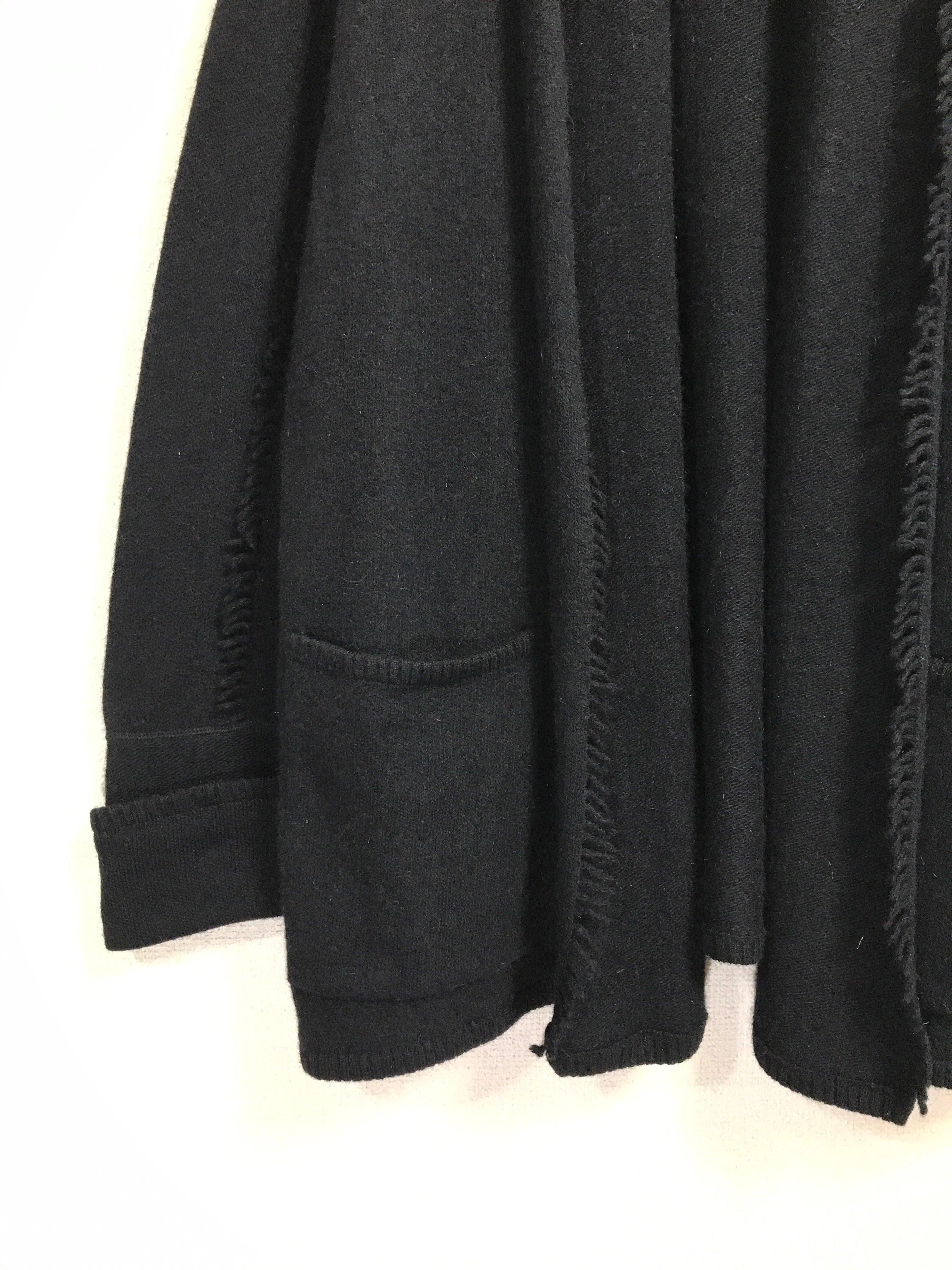 MARC CAIN angora mixed wool knit jacket