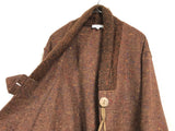 German label wool blanket jacket