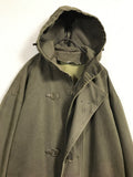 cotton fireman-type hooded jacket