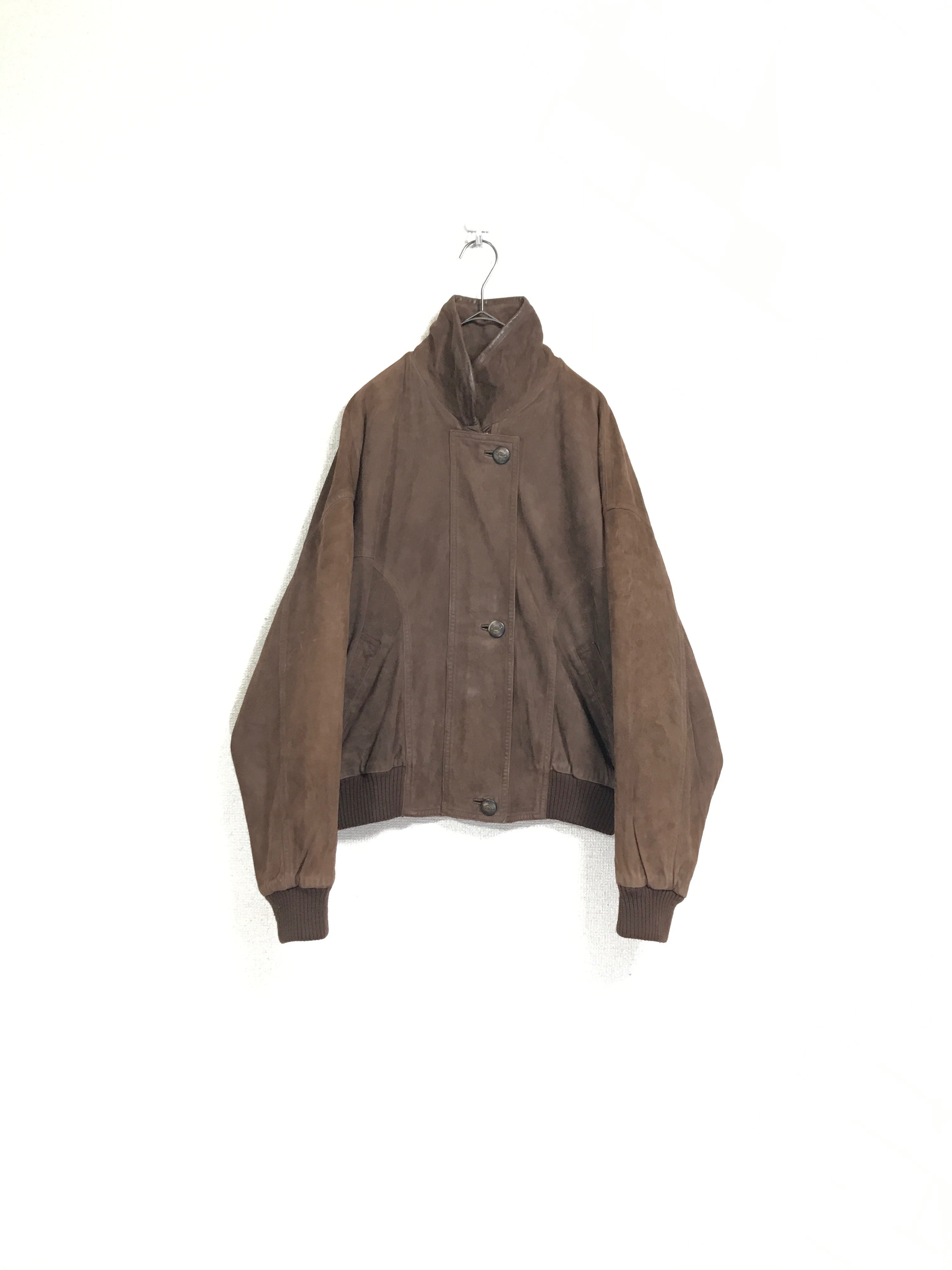 80’s GUCCI suede leather blouson