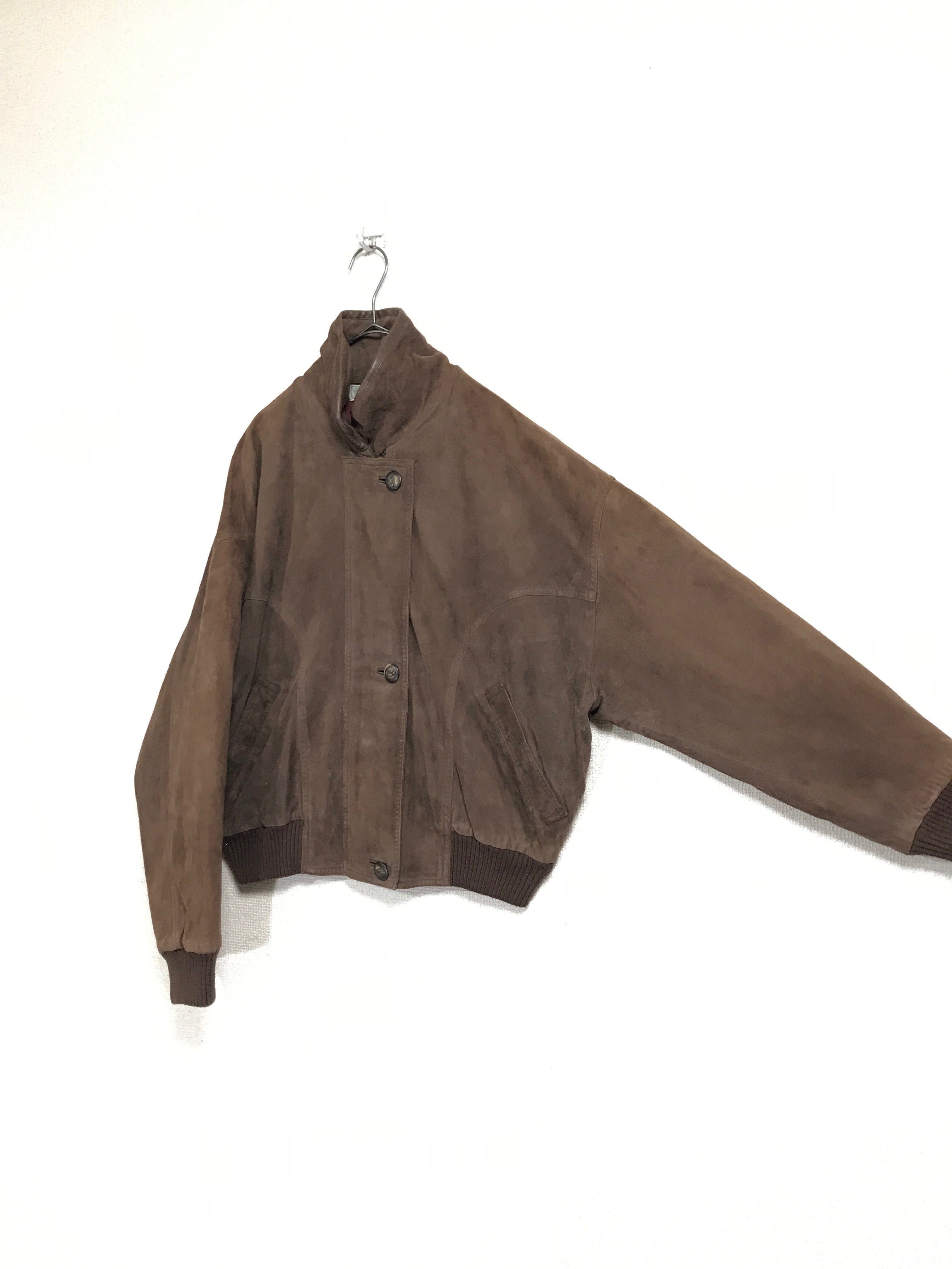 80’s GUCCI suede leather blouson