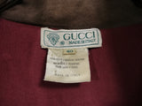 80’s GUCCI suede leather blouson