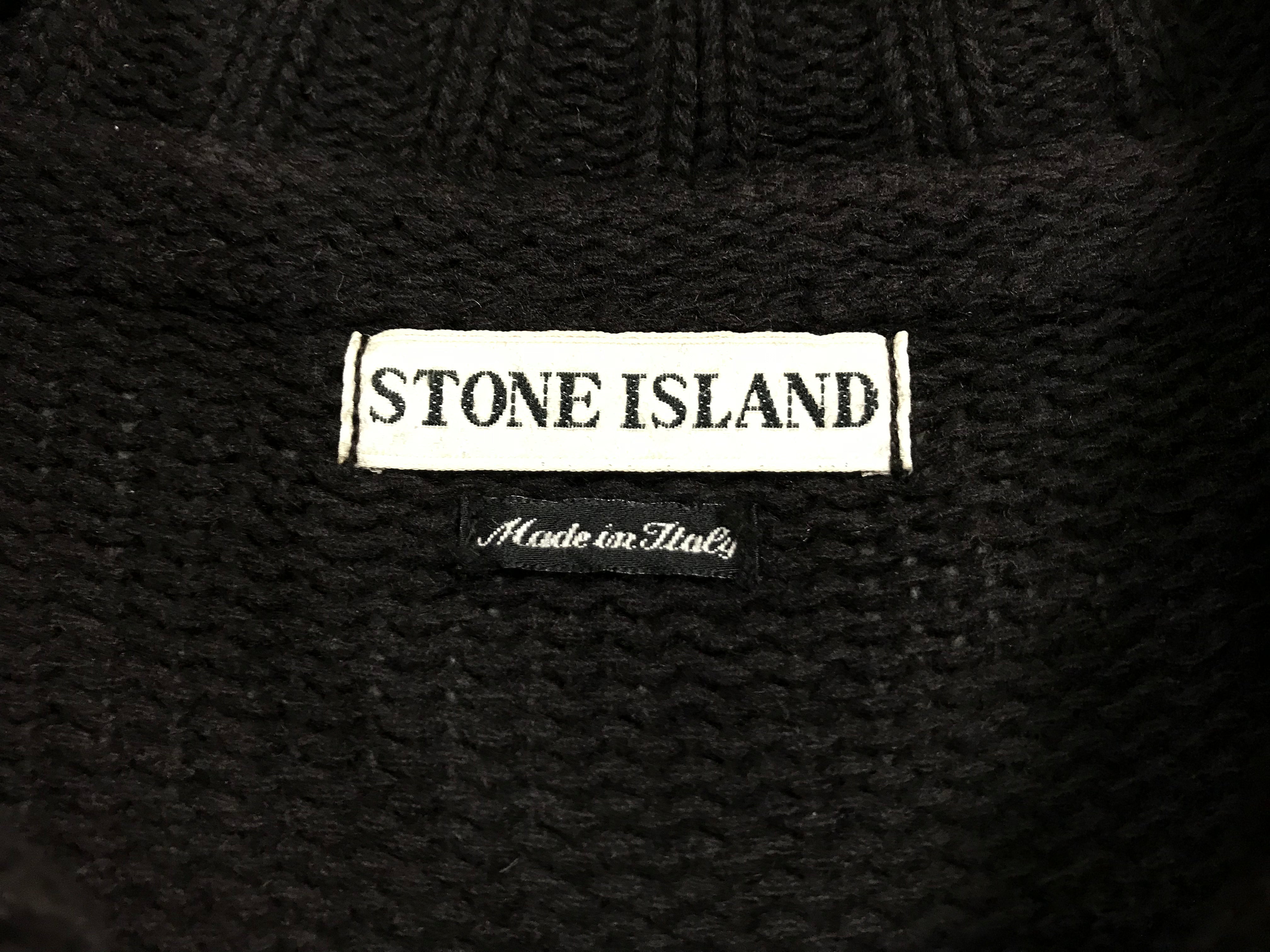STONE ISLAND wool knit sweater