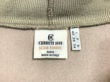 wool docking deformational pullover top