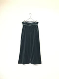 SPORTMAX cotton velvet baggy trouser