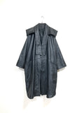 leather deformational coat