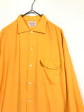 60-70’s rayon box silhouette shirt