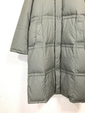 cotton/polyester down belted coat