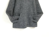 wool knit parka
