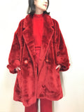 80’s faux-fur coat from Italy