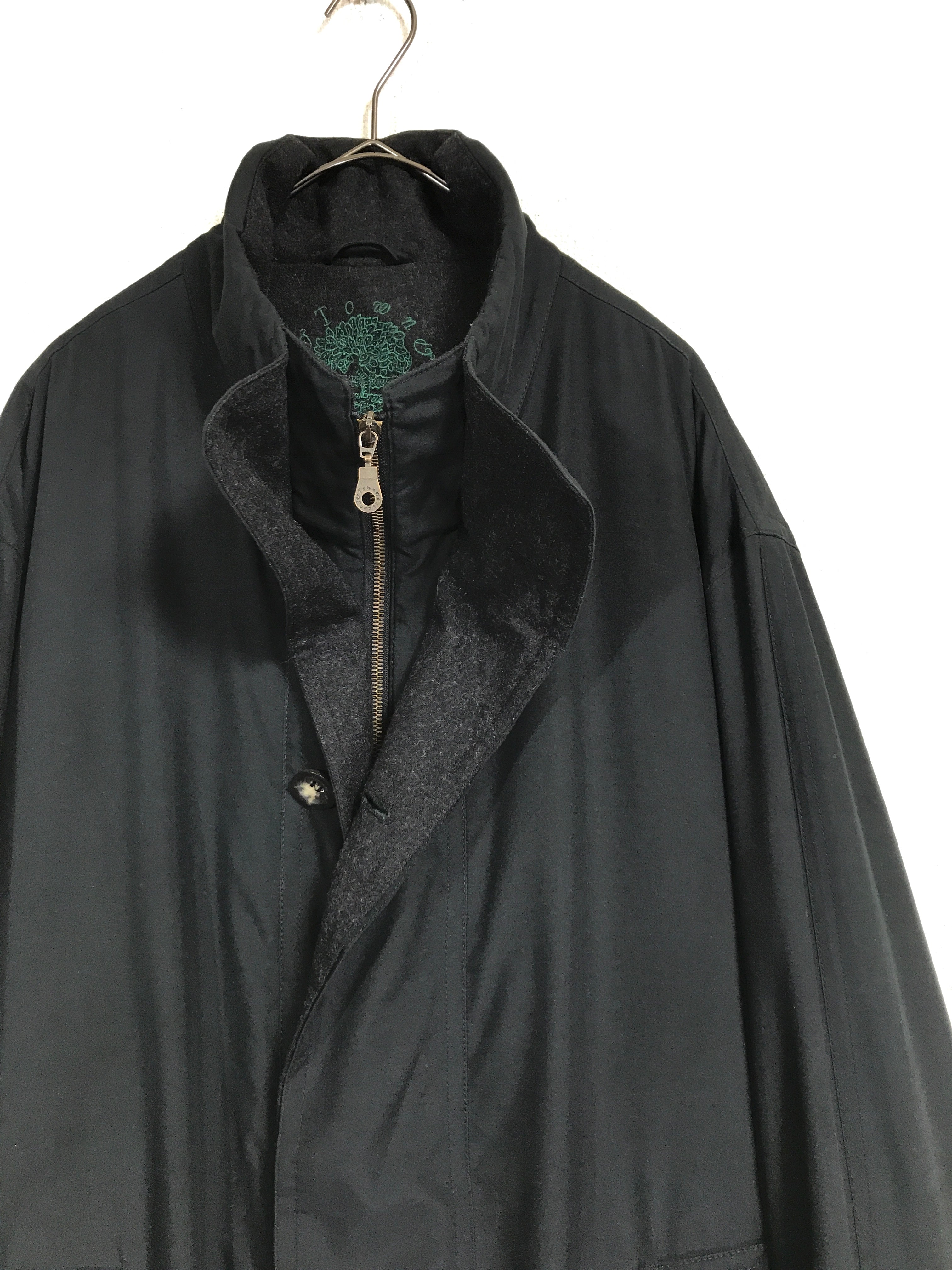 polyester padding coat with Gore-Tex liner